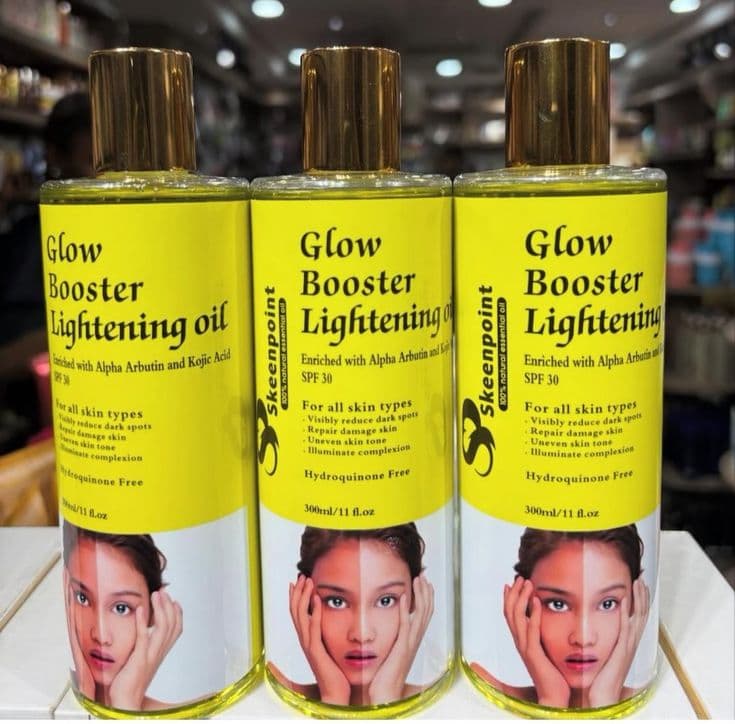 glow booster lightning body oil - Main Image