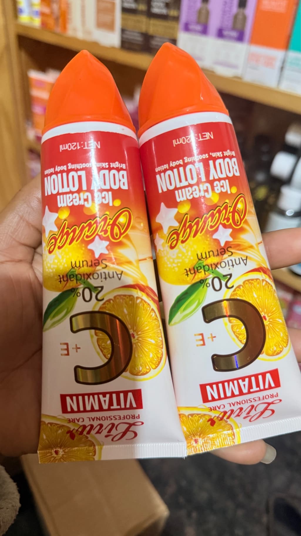 vitamin c+e hand moisturizer